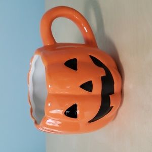 Celebrate It 5.5" orange jack-o-lantern mug from Michael's